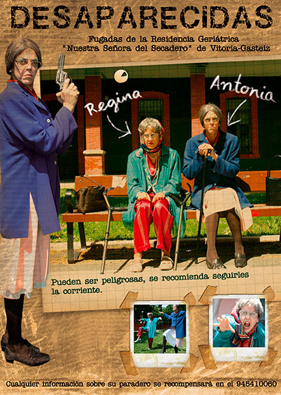 Cartel Ellas Bailan Solas