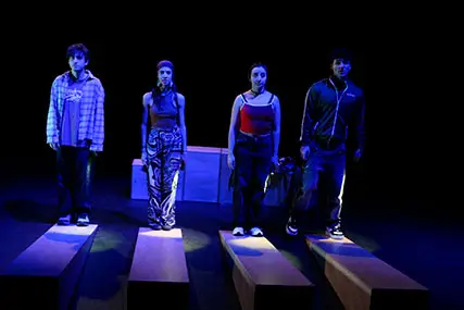 Espectáculo teatral didáctico para jóvenes RedNudes - foto espectáculo 5